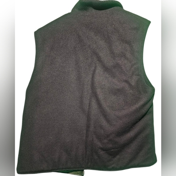 Roundtree & Yorke Black Wool Vest Luxurious Wool Size Large EUC 24 PTP - Picture 2 of 4